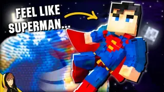 This MOD makes you FEEL like SUPERMAN!?! | Minecraft [Fisks Super Heroes - Mod]