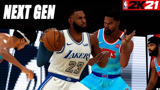 NBA2K21 NextGen Mod Showcase / DaBenjieCode Fix Jumpshots / Not Ultra Settings / 1st HALF