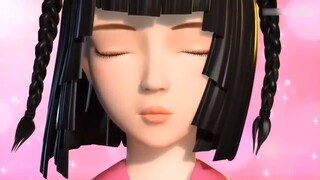 18 pink-themed female Chinese comic characters have transformed. Are there any pink-themed male char