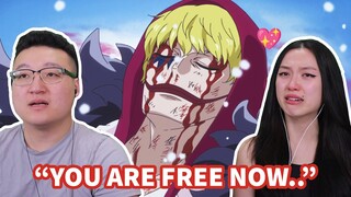 "YOU ARE FREE NOW"... GOOD NIGHT 😭 CORA-SAN 😢 | One Piece Episode 706 Couples Reaction & Discussion