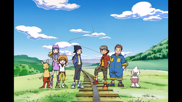 【Phục hồi 4K】Digimon 4: Bài hát kết thúc Infinity Zone 1