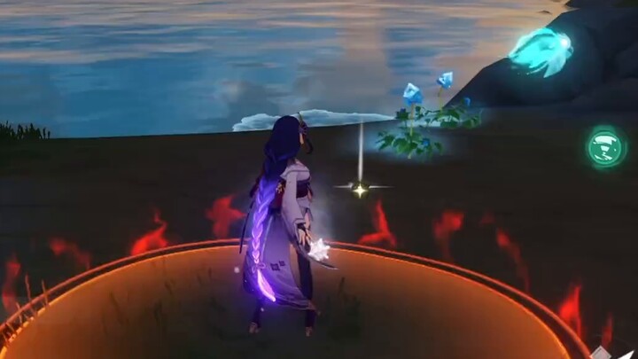 Genshin Impact: Comparison of three characters marked with anti-interruption