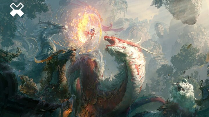 [Photoshop] Versi "Classic of Mountains and Rivers" The King of Chaos