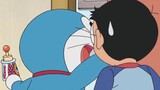 Doraemon: Nobita menelan pil tersebut dan ingin berpisah dari ibunya selamanya, namun ikatan keluarg