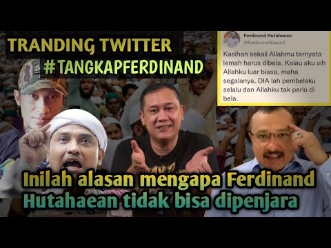 Cuitan Ferdinand belum cukup kuat untuk jebloskannya ke penjara