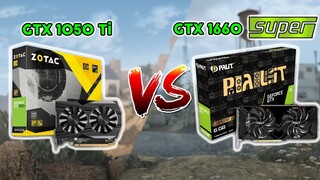 GTX 1050 Ti VS GTX 1660 Super - Benchmark Comparison