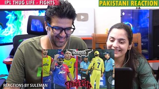 Pakistani Couple Reacts To IPL THUG LIFE & FUNNY MOMENTS | FUNNY MOMENTS OF IPL | FIGHTS OF IPL