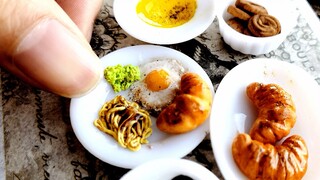 【Miniatures】Let's make a mini breakfast！（Super simple to make √）