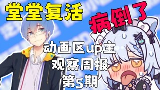 【第5期】瓶皇险些复活失败！？无敌的艾尔莎病倒啦！动画区up主们都取过哪些游戏id呢？【动画区up主观察周报】