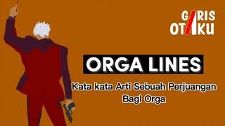 Gundam Iron Blooded Orphans | Kata Kata Character Anime | Kata kata Arti sebuah Perjuangan bagi Orga