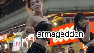 高中生路演穿的跟QQ秀一样是种什么体验｜aespa翻跳