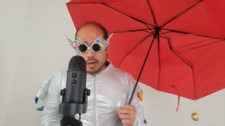 ASMR Licking Chocolate  Balls  With Umbrella🍫☂️