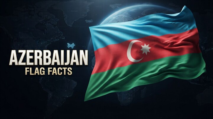Azerbaijan Flag 🇦🇿 | 3D Animated Flag & Flag Facts