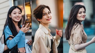 【俄罗斯街拍P3】回眸一笑击中了我的...心巴 | Semkavkvadrate