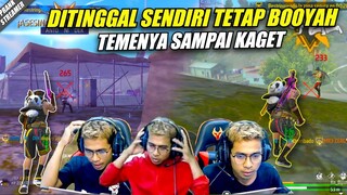 masuk ke team code streamer di tinggal sendirian tetap boyah