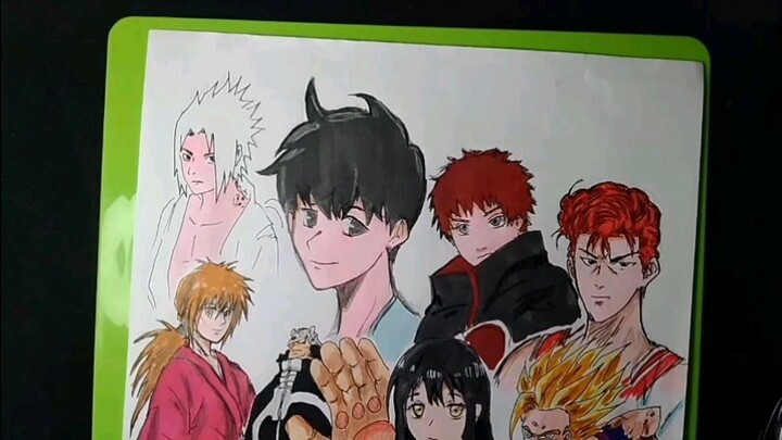 drawing uciha sasuke