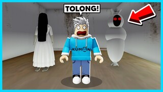 Aku Masuk Ke Rumah Hantu Paling Mengerikan! BANYAK HANTU NYA - Escape The Theme Park Obby! (Roblox)