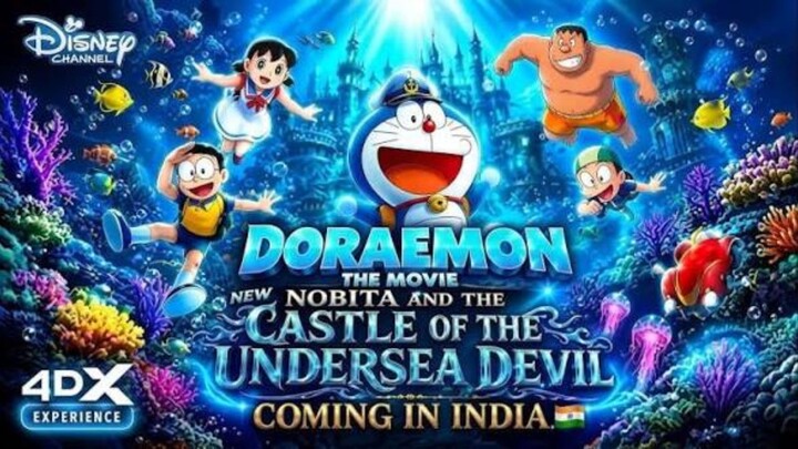 Doraemon the Movie: New Nobita and the Castle of the Undersea Devil (Hindi Dubbed)
