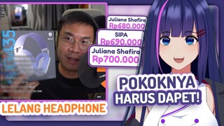 Rela Ngeluarin Uang Hampir 1 Juta Saat Lelang Demi Barang Lucu [Juliana Shafira/AKA Virtual]