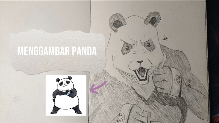Menggambar Panda | Jujutsu Kaisen