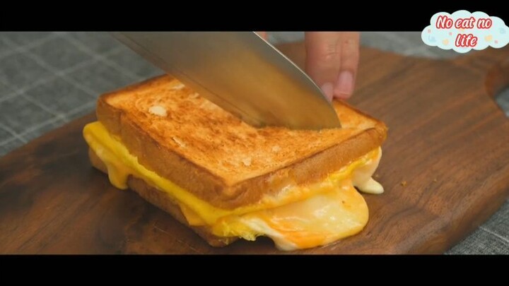 Bánh mì nướng chảo 2 #amthuc