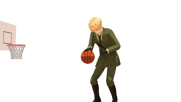 【APH/MMD】打篮球的错误姿势【米和英】