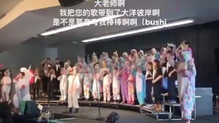 美国小学生合唱《阳光彩虹小白马》，看孩子们唱的多开心