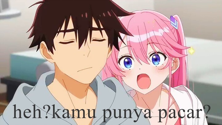 kakak penasaran sama adik yang sedang jatuh cinta