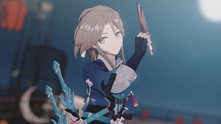 [ Honkai Impact :Starry Sky Railway MMD] Yanqing and the Moon and Flowers
