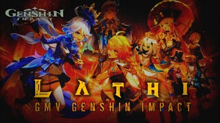 🔥🔥SUPER KERENN BANGET FULL EFEK🔥🔥 GMV GENSHIN IMPACT LATHI🔥🔥