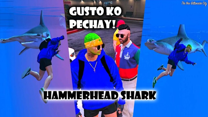 P*SSY PAGKAIN BA YAN? ( HAMMERHEAD SHARK ) sa GTA 5 RP