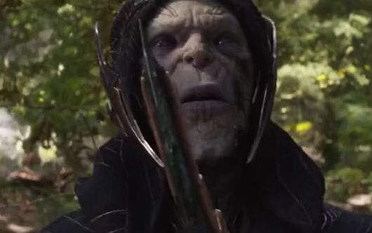 The three generals under Thanos died one after another in battle. This death was a bit hasty.