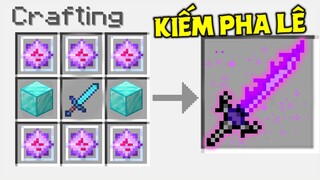 THỬ THÁCH SINH TỒN TRONG THẾ GIỚI TOÀN LÀ KIẾM TRONG MINECRAFT #17 *KIẾM PHA LÊ THE END CỰC MẠNH*