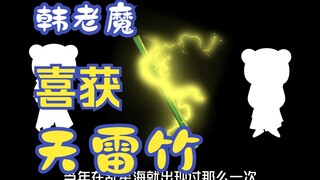 《相貌平平韩老魔》第13集丨韩跑跑成为妙音门长老，喜获天雷竹