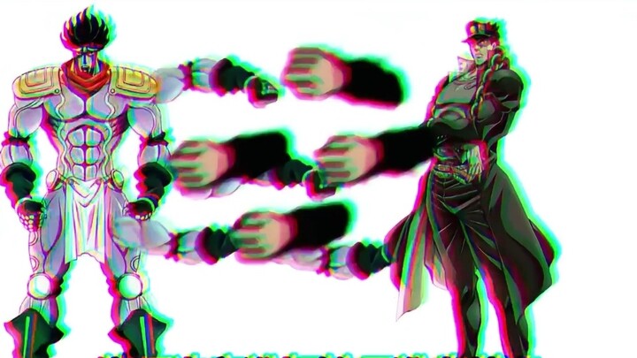 Jotaro once had a battle with Star Platinum. Jotaro said: Remember this, my boy! No matter how power