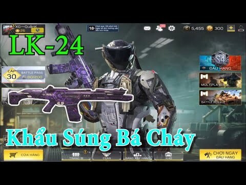 Test Khẩu Súng LK-24 Với Sức Mạnh BÁ ĐẠO ［COD Mobile］