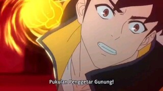 pukulan penggentar gunugku terhalang gunung lainnya