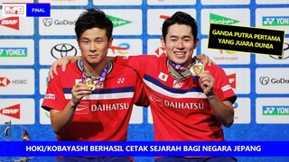 Berhasil Cetak Sejarah, Takuro Hoki/Yugo Kobayashi Jadi Ganda Putra Jepang Pertama Yang Juara Dunia