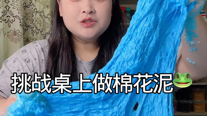 Tantangan bikin slime di atas meja, nggak nyangka banget…