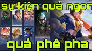 Chi tiết bản cập nhật sự kiện liên quân ,ưu tiên cho anh em lập nick mới,quá phê!
