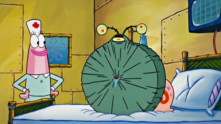 The unusual proportional design in SpongeBob SquarePants