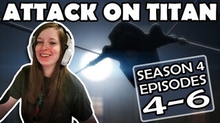 LEVI is BACK...and so is everyone else... Attack On Titan Episodes 4 - 6 | Anime React