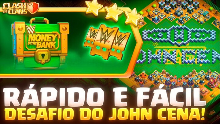 COMO VENCER O DESAFIO DO JOHN CENA! 3 ESTRELAS RÁPIDO E FÁCIL