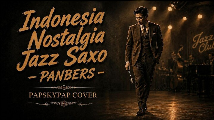 Indonesia Nostalgia (Jazz Saxo) • PANBERS || Cover Papskypap