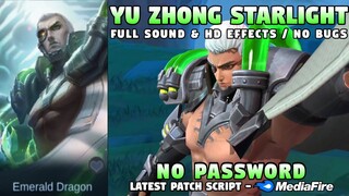 New Yu Zhong Biohazard Starlight Skin Script No Password | Full Sound & Full Effects | MLBB