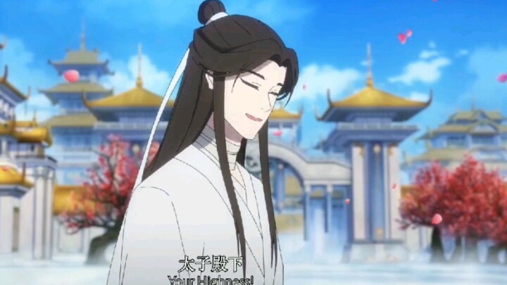 Hua Lian and his wife have a lot of hair. Compared to the first season, Hua Cheng's hair volume is m