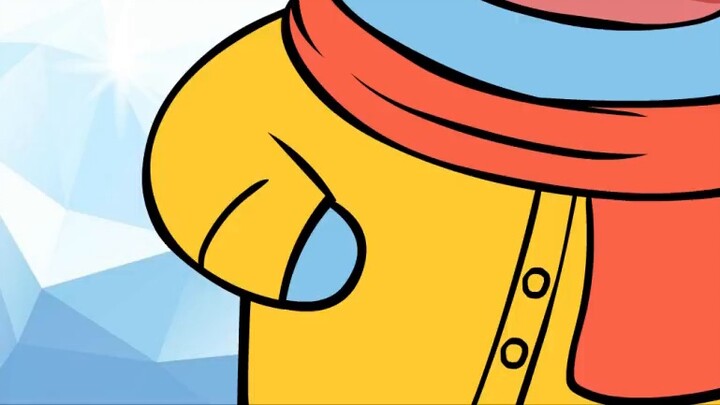 How big is the difference between a penguin with its mouth open and closed?