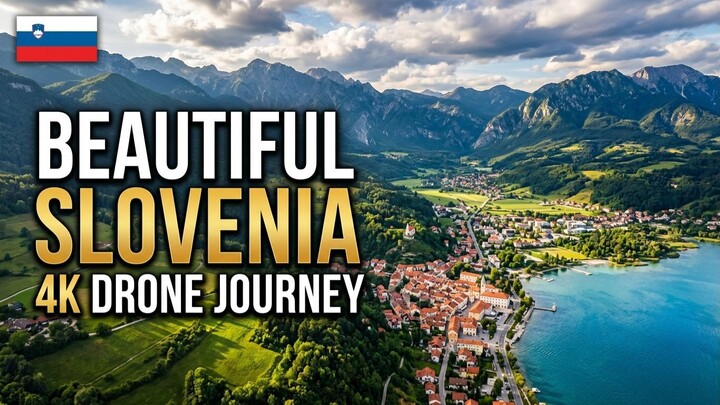 Slovenia 4K 🇸🇮 | Beautiful Mountains, Green Valleys & Adriatic Coast | Cinematic Travel Documentar