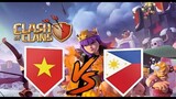 Clash Of Clan #5 || Nạp 2 Lít Và Đại Chiến Clan Việt Nam Vs. Philippine || Vũ Liz Mobile