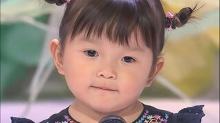 2岁“天才歌姬” のの酱，获得日本童谣大赛银奖。可爱奶音萌翻全场观众。